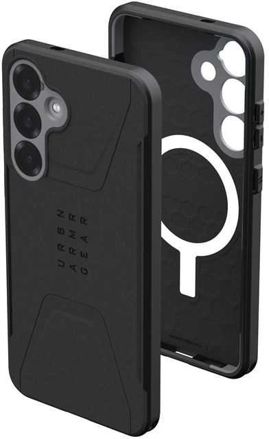 Dėklas Urban Armor Gear UAG Civilian Pro, Juodas - Samsung Galaxy S25+