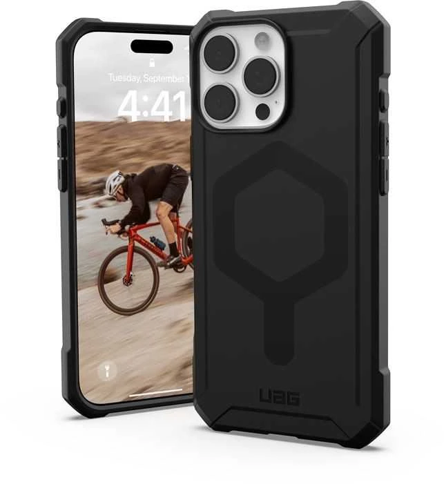 Urban Armor Gear UAG Essential Armor Magsafe Apple iPhone 16 Pro Max - dėklas telefonui juodos spalvos