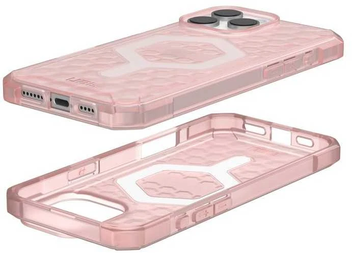 Urban Armor Gear UAG Essential Armor Magsafe Apple iPhone 16 Pro Max Case - dėklas telefonui rožinės spalvos