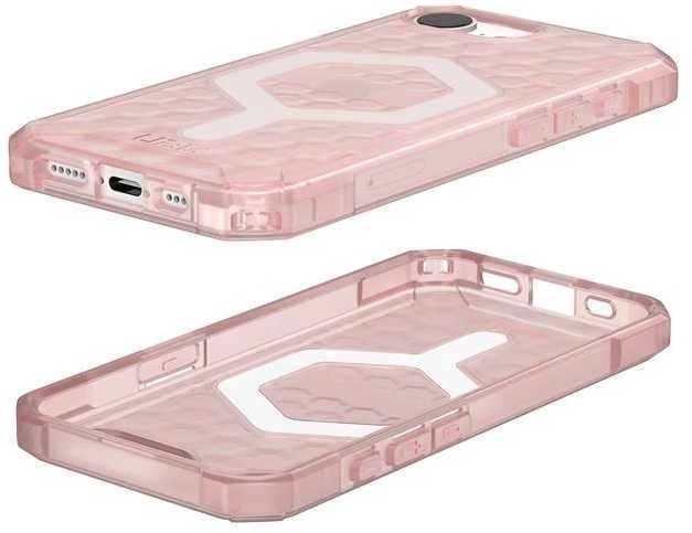 UAG Urban Armor Gear dėklas ESSENTIAL ARMOR suderinamas su MagSafe, skirtas IPHONE 16e rose