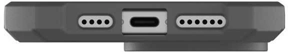 Urban Armor Gear UAG Essential Armor MagSafe dėklas iPhone 15 Pro Max - sidabrinis