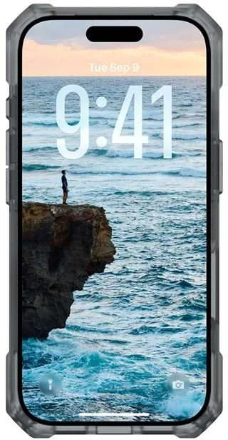 Urban Armor Gear dėklas UAG Essential Armor Magsafe, Ash - iPhone 17 Pro