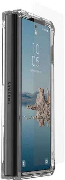 „Urban Armor Gear UAG Glass Screen Shield Plus“ – dėklas, skirtas „Samsung Galaxy Z Fold5“ telefonui.
