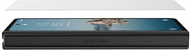„Urban Armor Gear UAG Glass Screen Shield Plus“ – dėklas, skirtas „Samsung Galaxy Z Fold5“ telefonui.