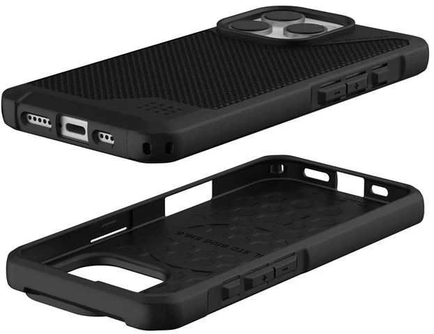 Urban Armor Gear Metropolis LT mobiliojo telefono dėklas 16 cm (6.3″) Juoda
