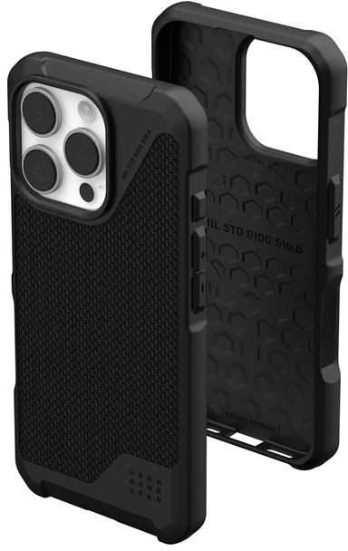 Urban Armor Gear Metropolis LT mobiliojo telefono dėklas 16 cm (6.3″) Juoda