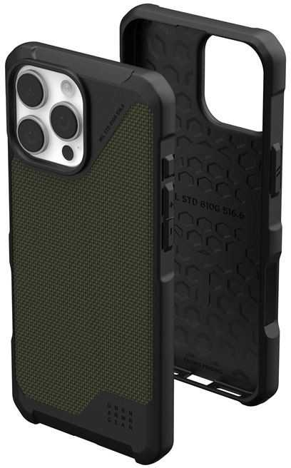 Urban Armor Gear UAG Metropolis LT Magsafe Apple iPhone 16 Pro Max - dėklas telefonui žalios spalvos