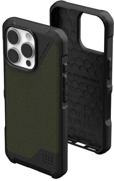 Urban Armor Gear UAG Metropolis LT Magsafe Apple iPhone 16 Pro - dėklas telefonui žalios spalvos