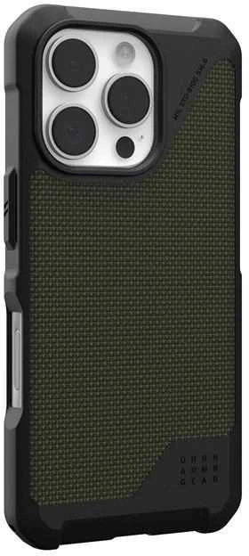 Urban Armor Gear UAG Metropolis LT Magsafe Apple iPhone 16 Pro - dėklas telefonui žalios spalvos