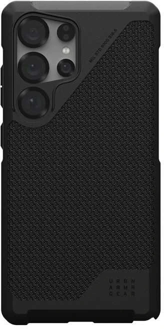 Dėklas Urban Armor Gear UAG Metropolis LT w/Magnet, Kevlar Juodas - Samsung Galaxy S25 Ultra
