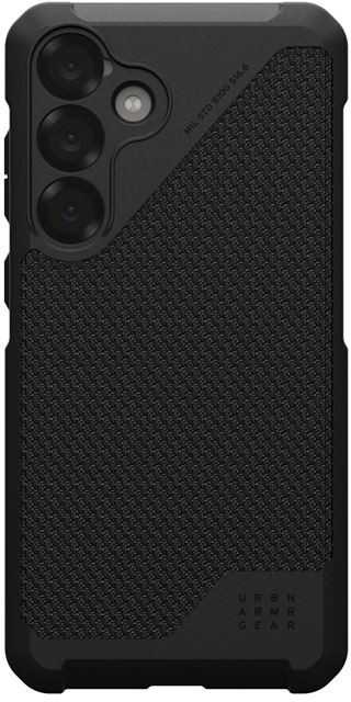 Dėklas Urban Armor Gear UAG Metropolis LT w/Magnet, Kevlar Juodas - Samsung Galaxy S25+