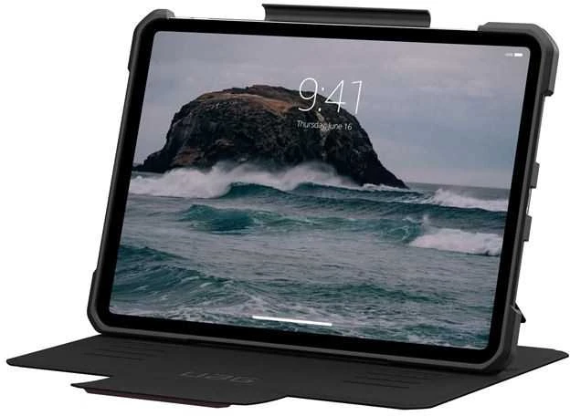Urban Armor Gear UAG Metropolis SE Case with Stand and Apple Pieštukas Holder for iPad Pro 11" 2024 - raudonos spalvos