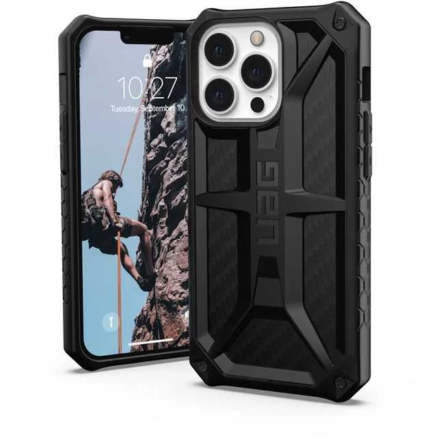 Dėklas Urban Armor Gear UAG Monarch, anglies pluošto – iPhone 13 Pro