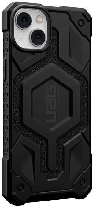 UAG Urban Armor Gear dėklas MONARCH, skirtas IPHONE 14 Plus, juodas, kevlarinis