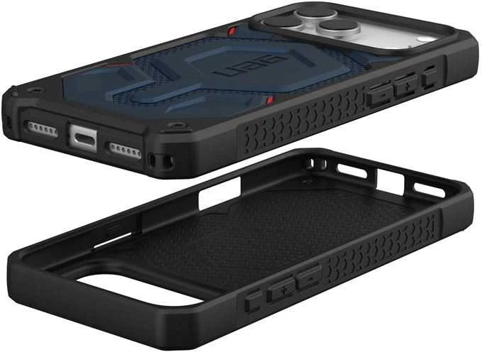Dėklas „Urban Armor Gear“ „UAG Monarch Pro“, „Kevlar Mallard“ – „iPhone 17 Pro Max“
