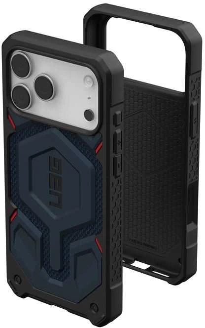 Dėklas „Urban Armor Gear“ „UAG Monarch Pro“, „Kevlar Mallard“ – „iPhone 17 Pro Max“