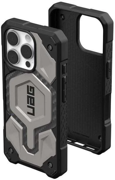 Urban Armor Gear Monarch Pro mobiliojo telefono dėklas 16 cm (6.3″) Titanas