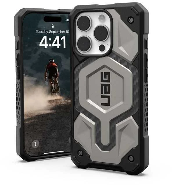 Urban Armor Gear Monarch Pro mobiliojo telefono dėklas 16 cm (6.3″) Titanas