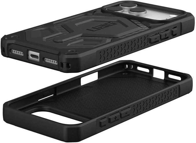 Urban Armor Gear UAG Monarch Pro MagSafe dėklas iPhone 17 Pro Max - Juodas ir pilkas