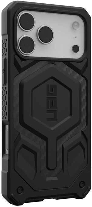 Urban Armor Gear UAG Monarch Pro MagSafe dėklas iPhone 17 Pro Max - Juodas ir pilkas