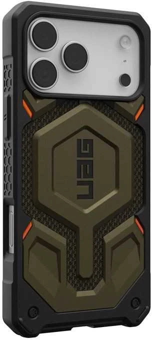 Dėklas Urban Armor Gear UAG Monarch Pro,Kevlar Element Žalias - iPhone 17 Pro Max