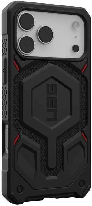 Dėklas Urban Armor Gear UAG Monarch Pro,Kevlar Juodas - iPhone 17 Pro Max
