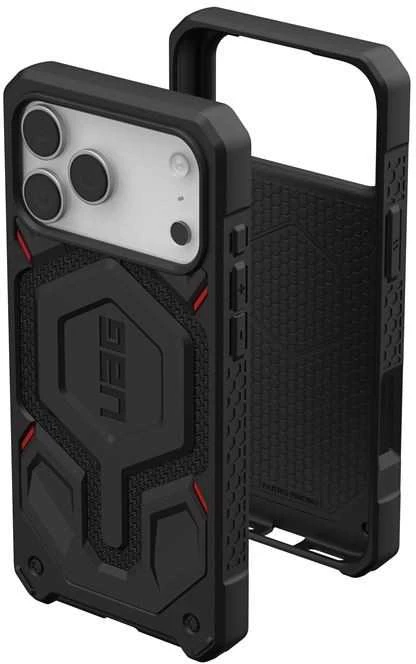 Dėklas Urban Armor Gear UAG Monarch Pro,Kevlar Juodas - iPhone 17 Pro Max
