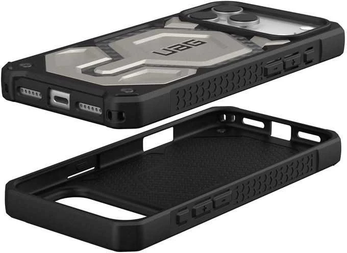 Urban Armor Gear UAG „Monarch Pro MagSafe“ dėklas, skirtas „iPhone 17 Pro Max“ – titano spalvos