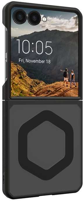 Urban Armor Gear Dėklas UAG Mouve su magnetu, pelenų spalvos - Samsung Z Flip 7