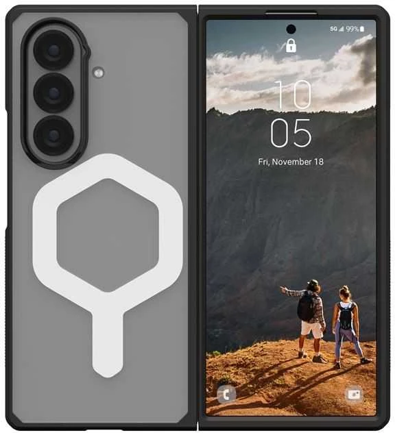 Urban Armor Gear Dėklas UAG Judėjimas su magnetu, Ledo spalvos - Samsung Z Fold 7