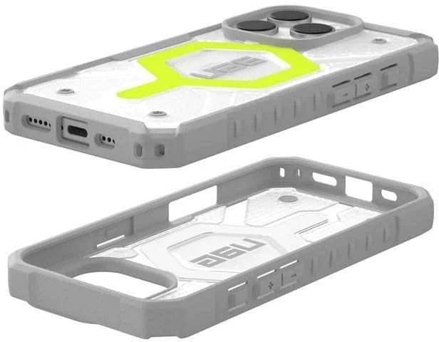 Urban Armor Gear UAG Pathfinder dėklas telefonui skaidrus Magsafe Apple iPhone 16 Pro Compatible MagSafe - dėklas telefonui žalios spalvos