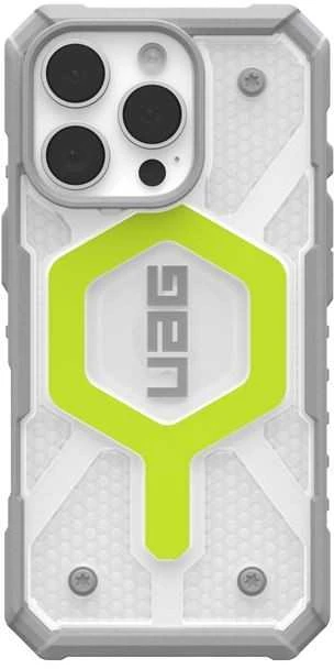 Urban Armor Gear UAG Pathfinder dėklas telefonui skaidrus Magsafe Apple iPhone 16 Pro Compatible MagSafe - dėklas telefonui žalios spalvos