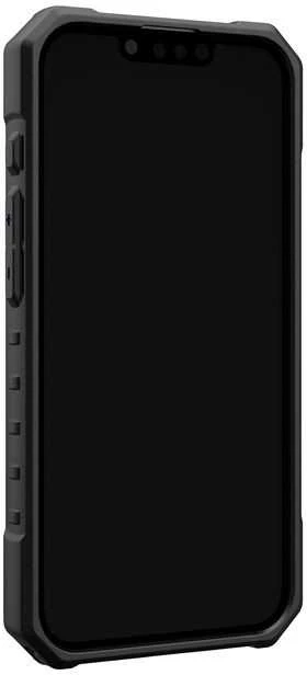 Urban Armor Gear UAG Pathfinder Skaidrus MagSafe iPhone 16e dėklas – pilka/juoda