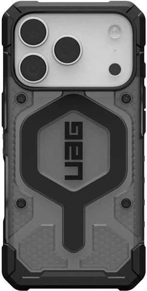 Urban Armor Gear Dėklas UAG Pathfinder Clear Magsafe,Ash/Juodas - iPhone 17 Pro