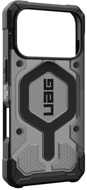 Urban Armor Gear Dėklas UAG Pathfinder Clear Magsafe,Ash/Juodas - iPhone 17 Pro
