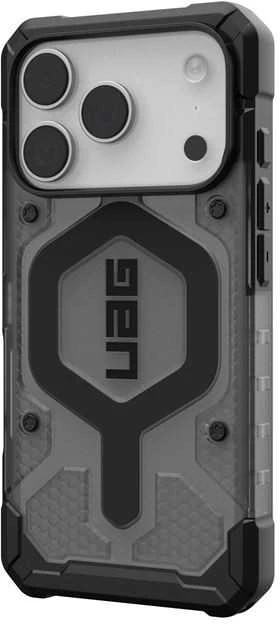 Urban Armor Gear Dėklas UAG Pathfinder Clear Magsafe,Ash/Juodas - iPhone 17 Pro