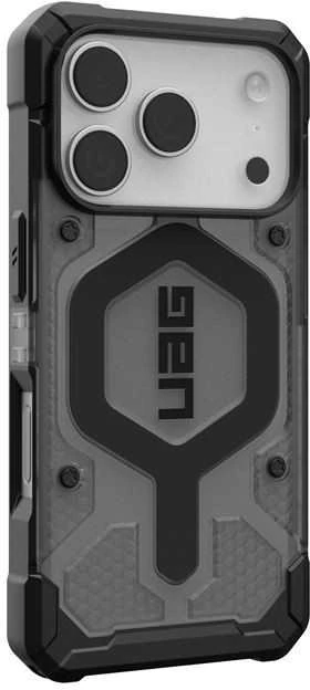 Urban Armor Gear Dėklas UAG Pathfinder Clear Magsafe,Ash/Juodas - iPhone 17 Pro