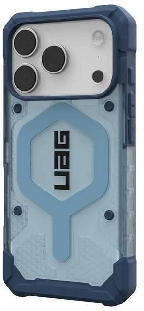 Urban Armor Gear Dėklas UAG Pathfinder Clear Magsafe, mėlynas Lanyard - iPhone 17 Pro