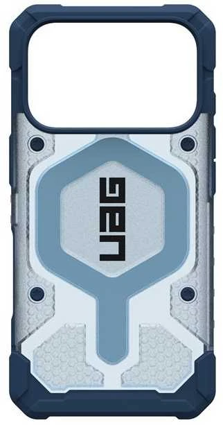 Urban Armor Gear Dėklas UAG Pathfinder Clear Magsafe, mėlynas Lanyard - iPhone 17 Pro