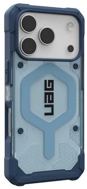 Urban Armor Gear Dėklas UAG Pathfinder Clear Magsafe, mėlynas Lanyard - iPhone 17 Pro