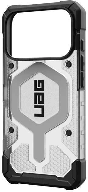 Urban Armor Gear Dėklas UAG Pathfinder Clear Magsafe,Ice/Sidabrinis - iPhone 17 Pro