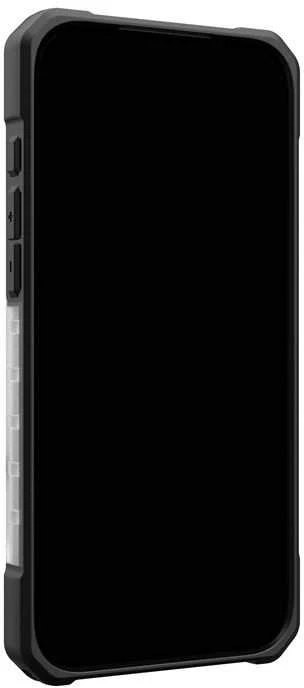 Dėklas „Urban Armor Gear“ „UAG Pathfinder Clear Magsafe“, „Ice“ / „Sidabrinis“ – „iPhone 17 Pro Max“