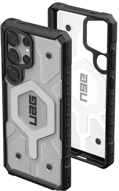Dėklas Urban Armor Gear UAG Pathfinder skaidrus su magnetu, ledo spalvos / sidabrinis - Samsung Galaxy S25 Ultra