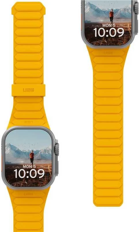 Urban Armor Gear UAG Pathfinder, Heritage Geltona/Juodas - Apple Watch 49mm/46mm/45mm/44mm