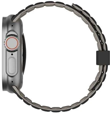Urban Armor Gear UAG Pathfinder, juodas/titanium - Apple Watch 49mm/45mm/44mm/42mm