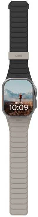 Urban Armor Gear UAG Pathfinder, juodas/titanium - Apple Watch 49mm/45mm/44mm/42mm