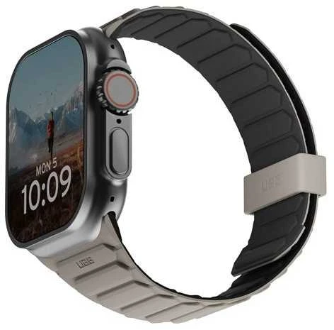 Urban Armor Gear UAG Pathfinder, juodas/titanium - Apple Watch 49mm/45mm/44mm/42mm