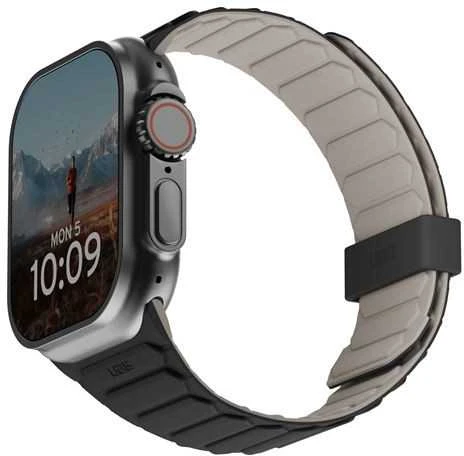 Urban Armor Gear UAG Pathfinder, juodas/titanium - Apple Watch 49mm/45mm/44mm/42mm