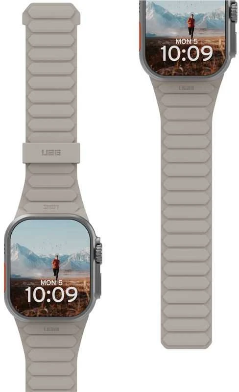 Urban Armor Gear UAG Pathfinder, juodas/titanium - Apple Watch 49mm/45mm/44mm/42mm