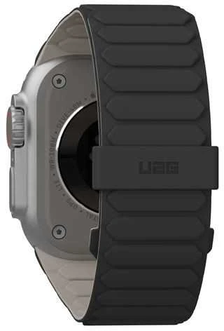 Urban Armor Gear UAG Pathfinder, juodas/titanium - Apple Watch 49mm/45mm/44mm/42mm